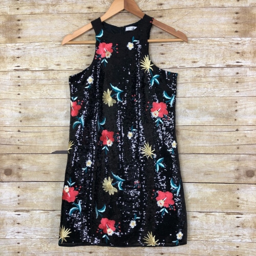 Lovers + Friends Caspian Sequin Shift Dress